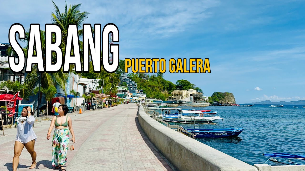 Sabang, Puerto Galera Walking Tour 2024 | Sabang, Puerto Galera, Oriental Mindoro Philippines