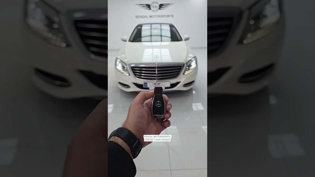 Mercedes-Benz S 400 Hybrid 2015. Yacht on wheels