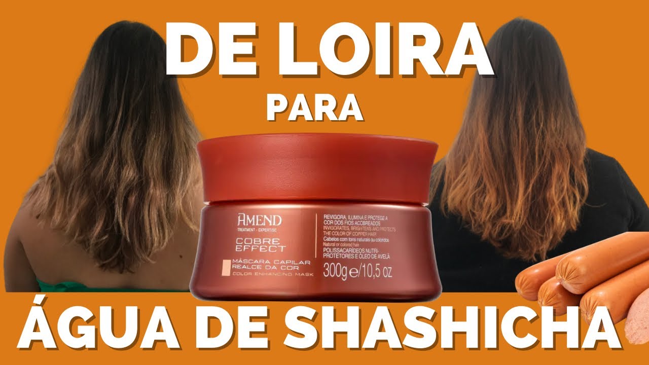 Usando Mascara AMEND cobre effect