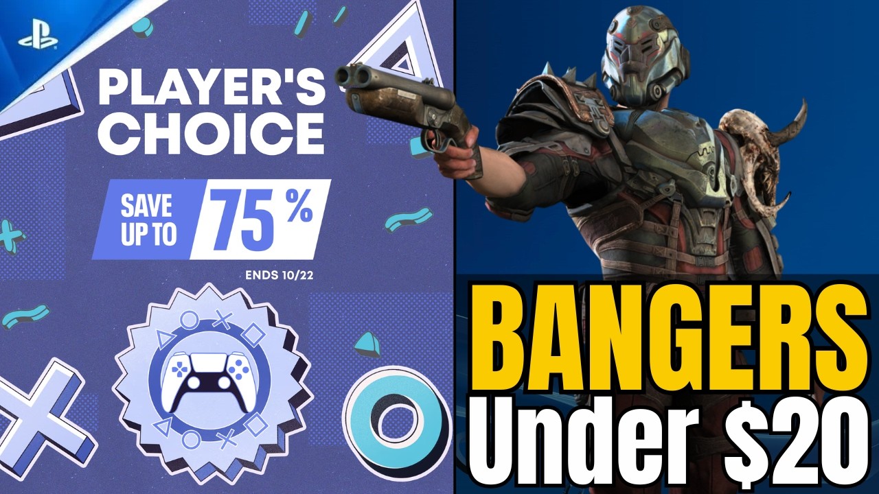 14 АБСОЛЮТНО БЛЕСТЯЩИХ игр до 20 долларов! | Распродажа PSN Player's Choice 2025