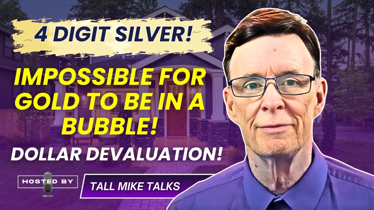 SILVER VOLATILITY BEFORE THE BIG SHORT SQUEEZE! DOLLAR CRAP! Housing Market Crash -Tall Mike Talks