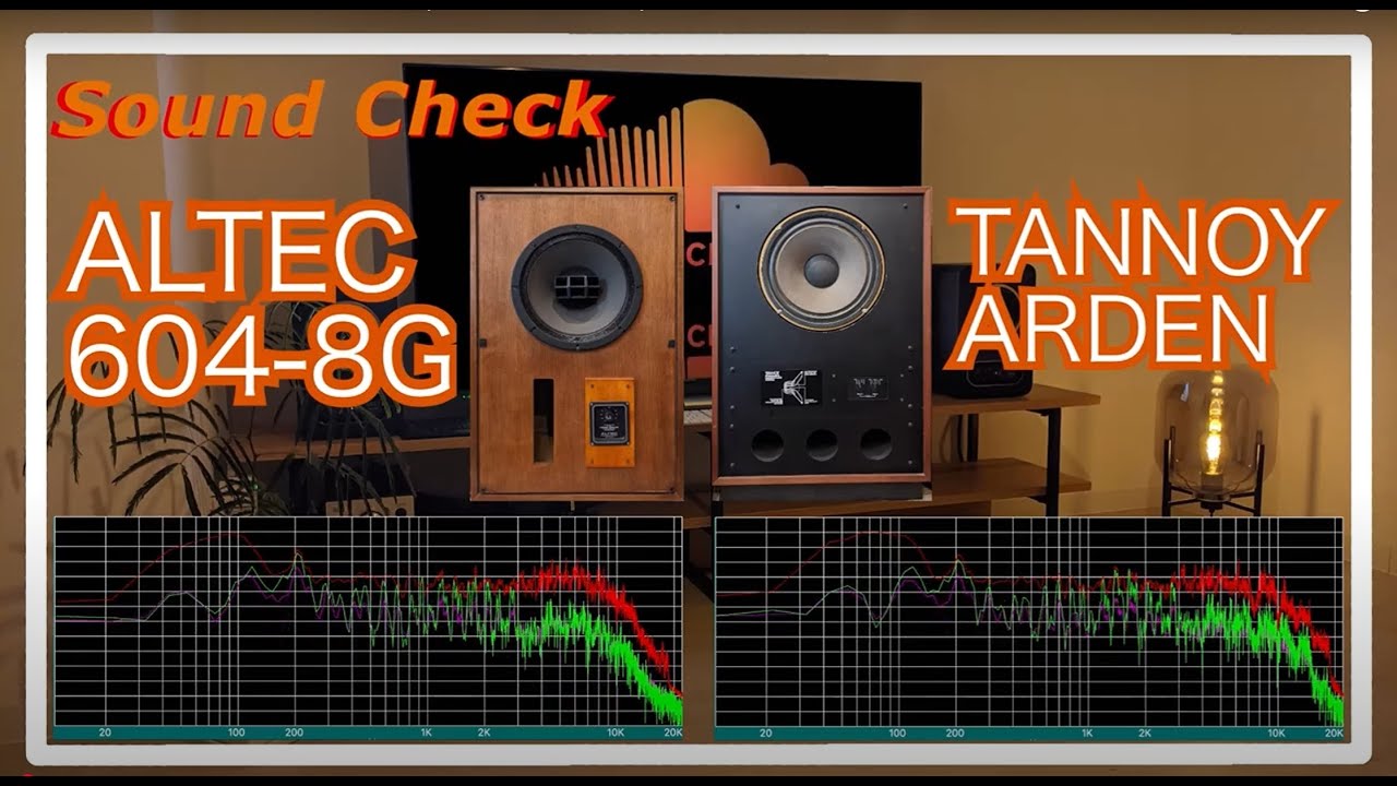 ALTEC 604-8G vs TANNOY ARDEN [speaker Sound Comparison スピーカー音比較]