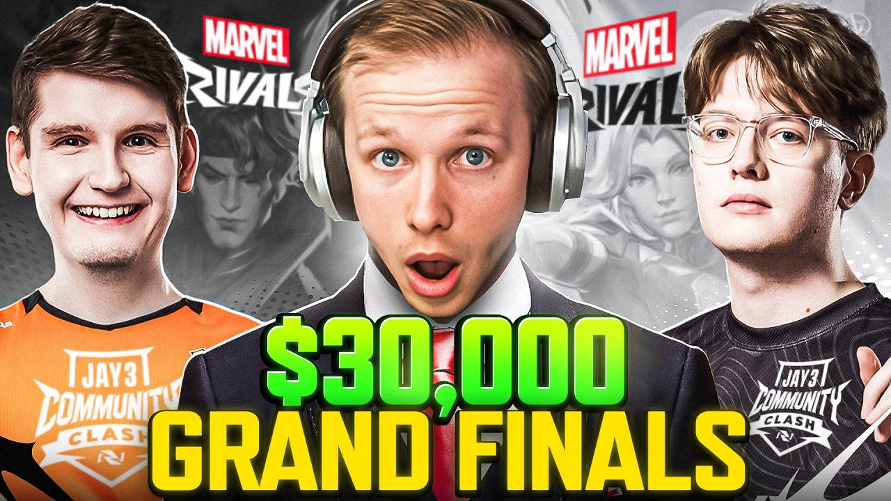 THE GRAND FINALS OF THE $30,000 JAY3 COMMUNITY CLASH IN MARVEL RIVALS! (Team Flats VS Mochimon)