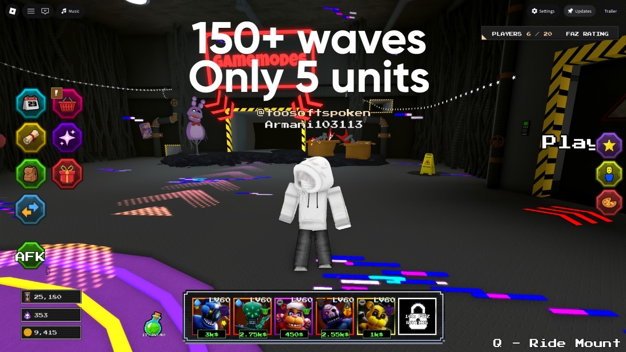 The team I use for boss raids to get to 150+ most of the time with ONLY 5 units (FNTD 2)
