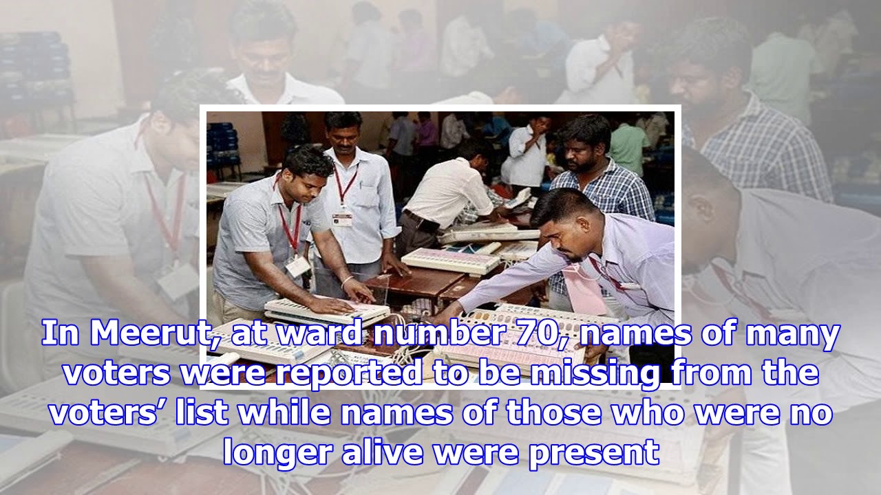 Up local elections 2017: some evms in kanpur only registered vote for bjp, claim voters