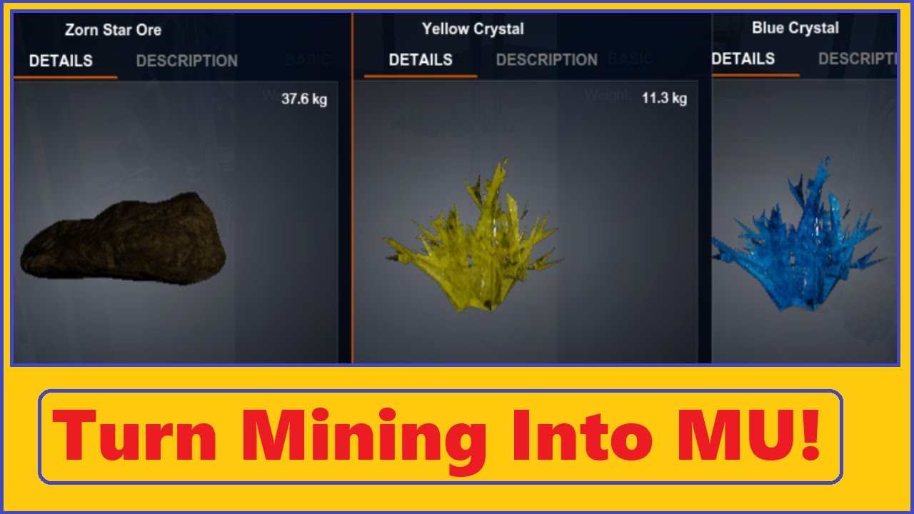 Entropia Universe: How To Convert Cyrene Mining Loot Into Mark Up!