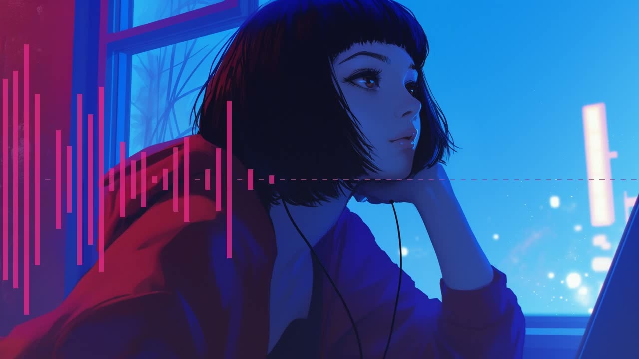 【Lo-fi Hip-hop × Chill Beats】Starlight Beneath the Moonlight【Ambient Night Vibes】
