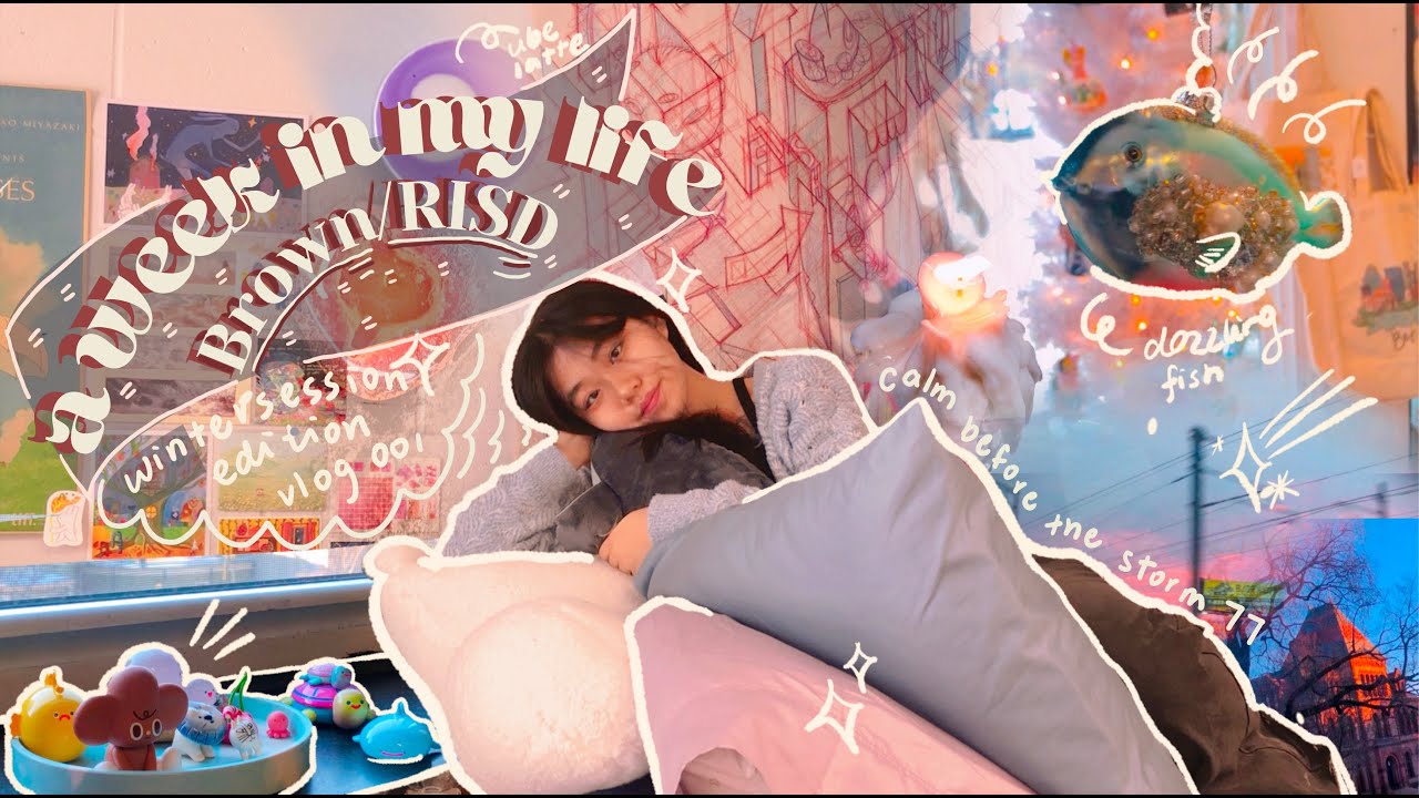 RISD Wintersession vlog! 🌨 🍵 ✨ ✧Brown RISD Dual Degree✧