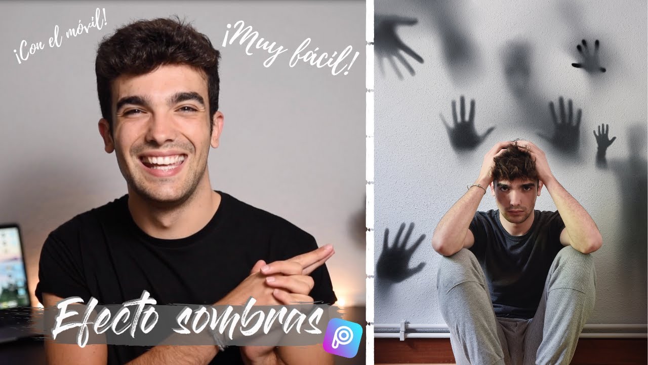 CÓMO EDITAR FOTOS EN PICSART - EFECTO SOMBRAS (MUY FÁCIL ✅)