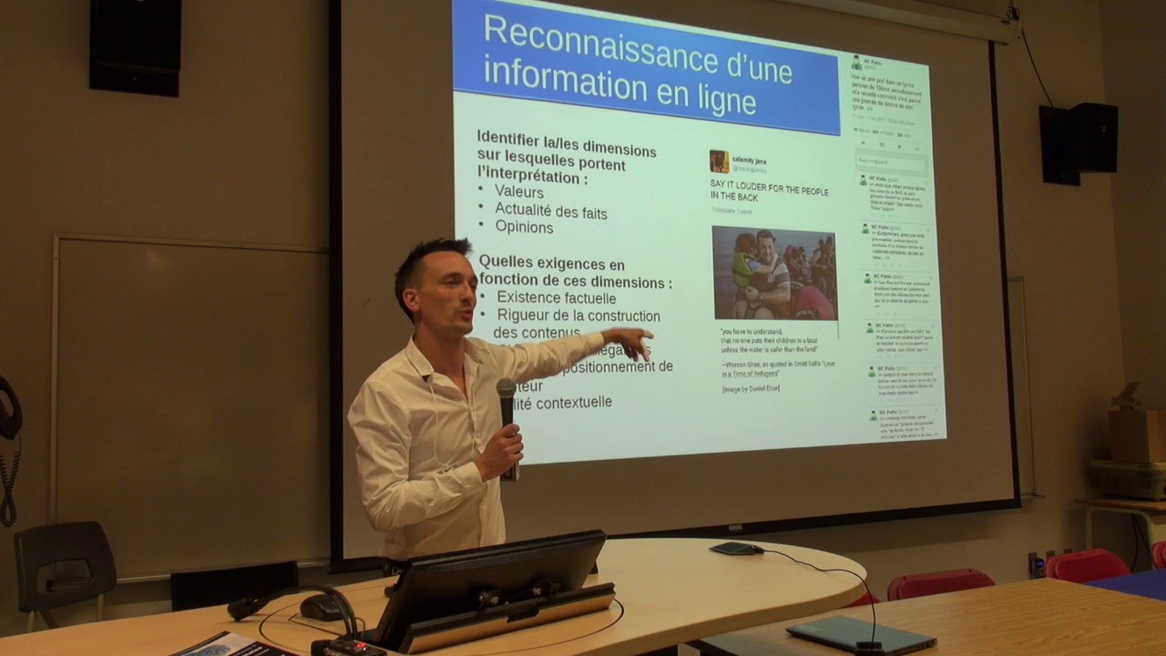 #EEfaussesinfos | Études de cas : la reconnaissance d’une information en ligne | Alexandre Coutant