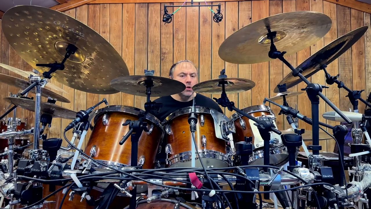 Another studio work - with my Friends , drum Cam Only - Fool video sun.