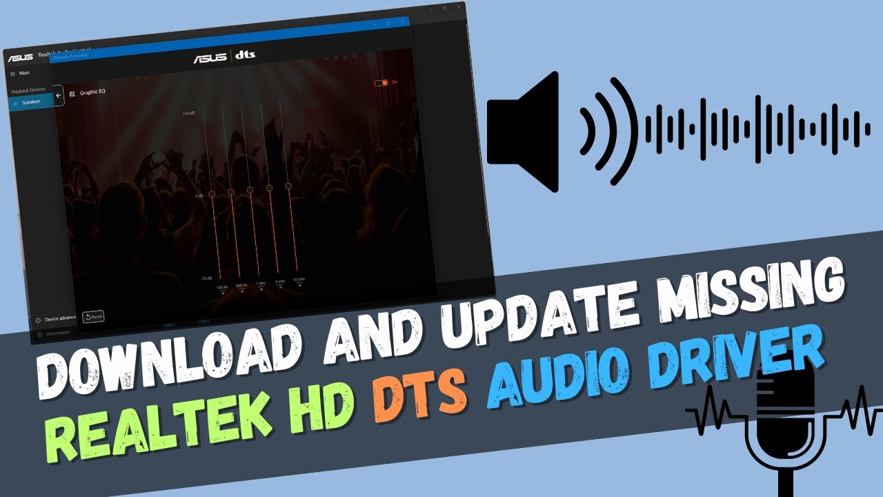 Jak pobrać i zaktualizować brakujący sterownik dźwięku Realtek HD DTS