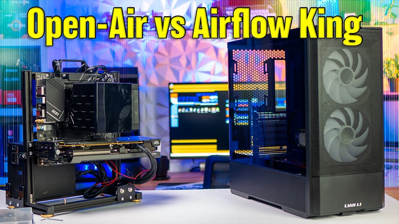 The BEST Airflow PC Case is NO Case at All!