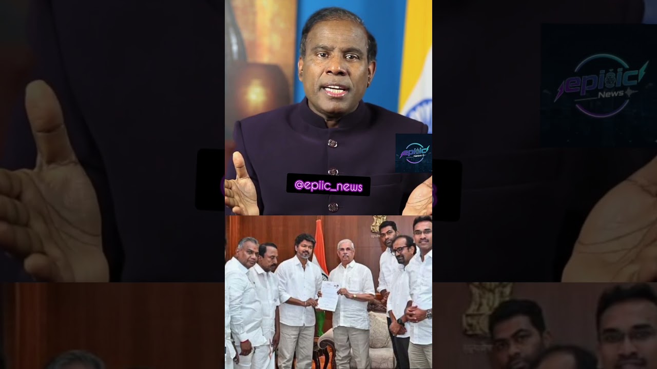 KA Paul to Thalapathy Vijay: &ldquo;The World Is With You, You Are the CM&rdquo; | Epiic_News