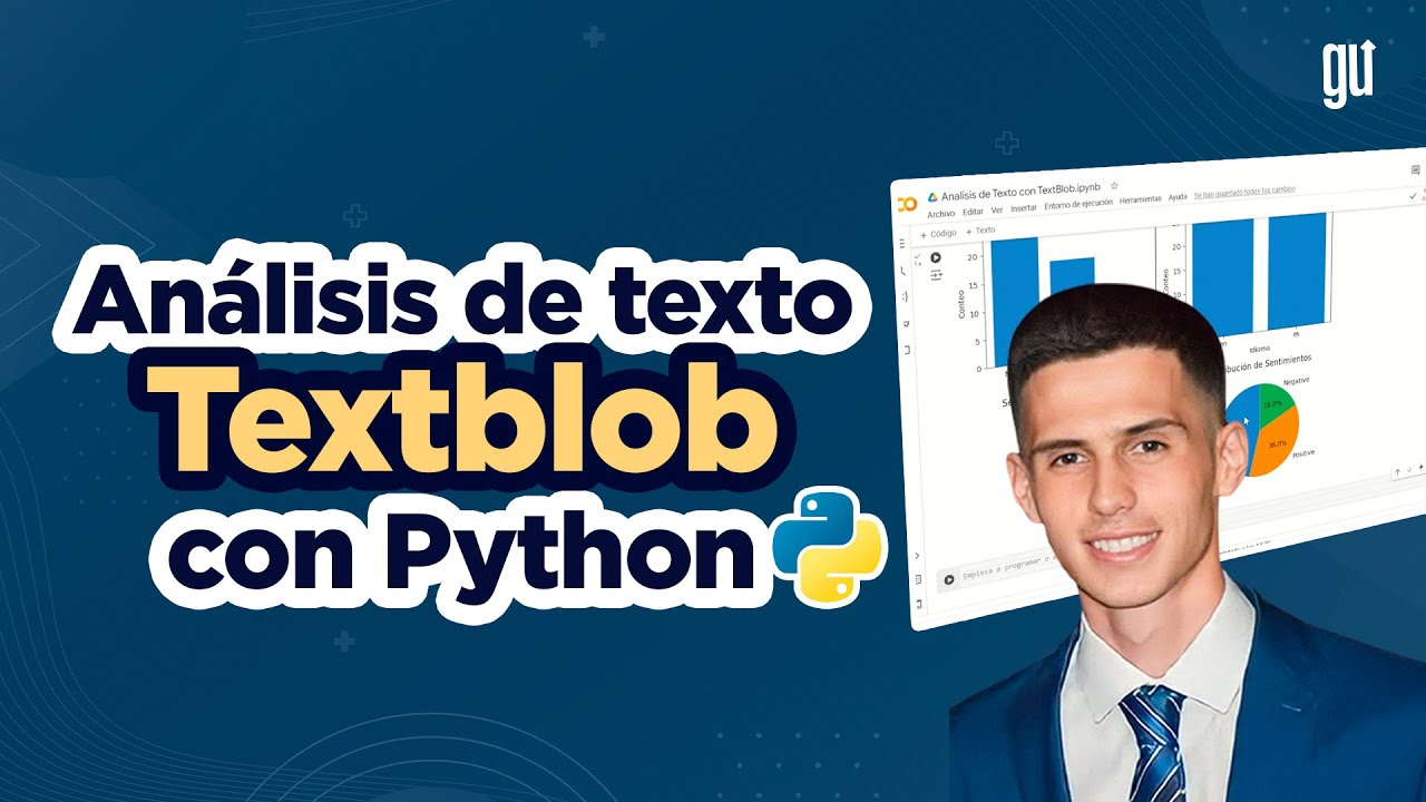 Análisis de texto: Texblob con Python