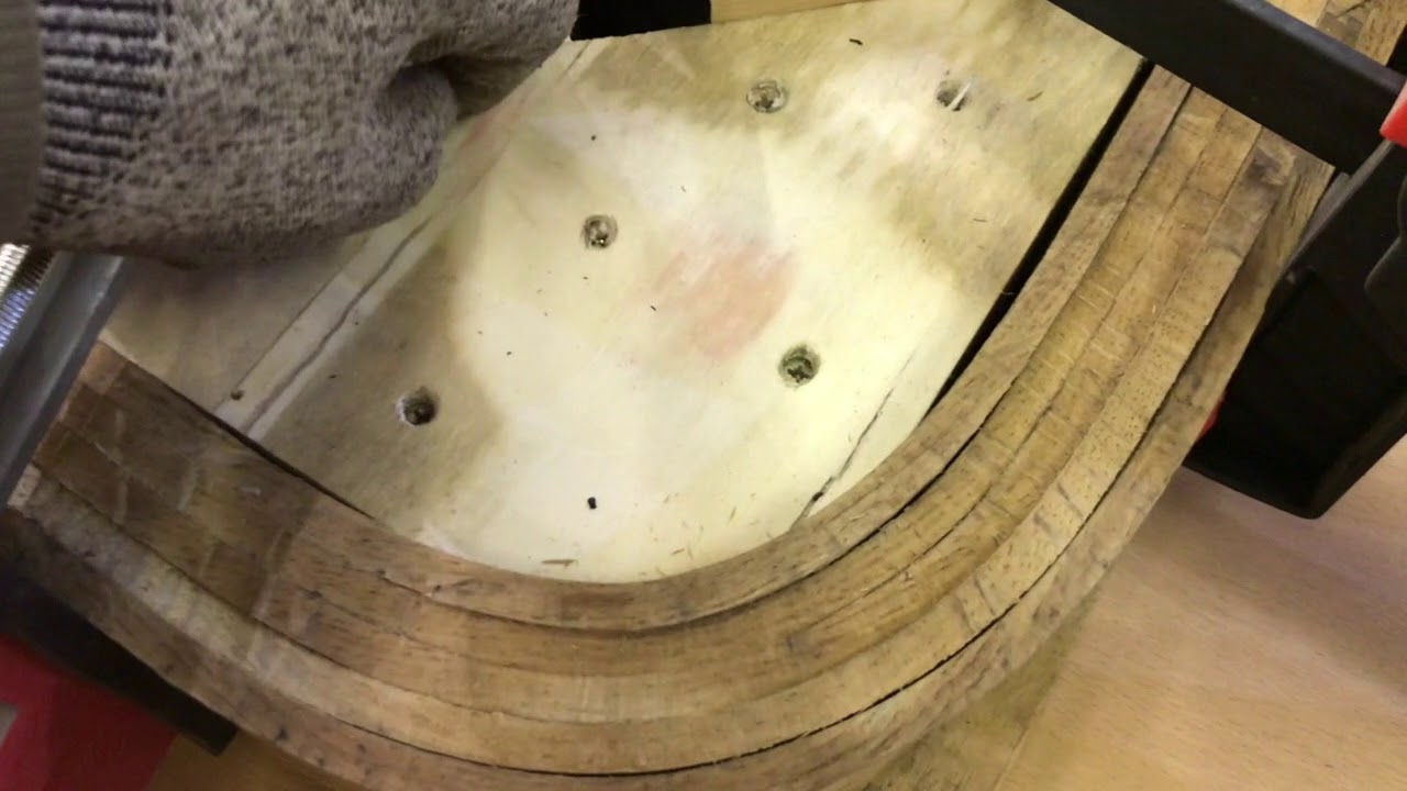 Oak Steam bending test 2 of  3