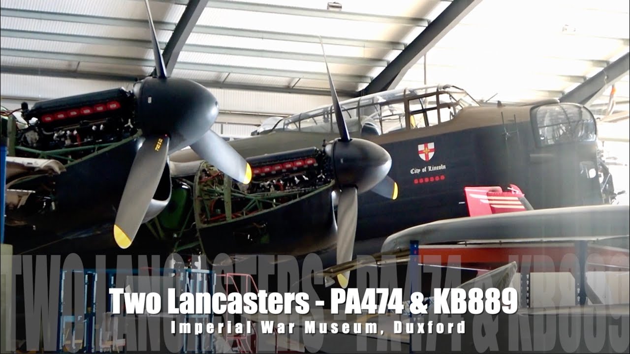 Two Lancasters - PA474 & KB889 - IWM Duxford