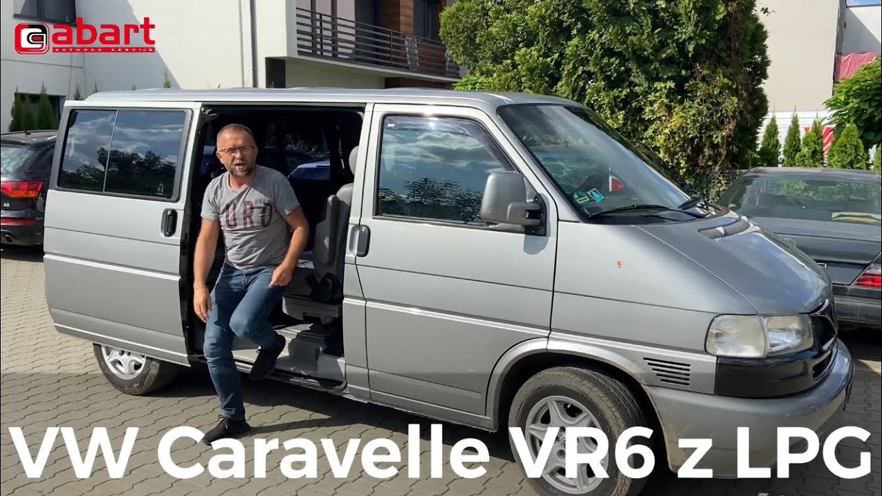 Wypasiony Volkswagen T4 Caravelle 2.8 VR6 oszczędny po montażu instalacji gazowej w @AbartAutoGazSerwis