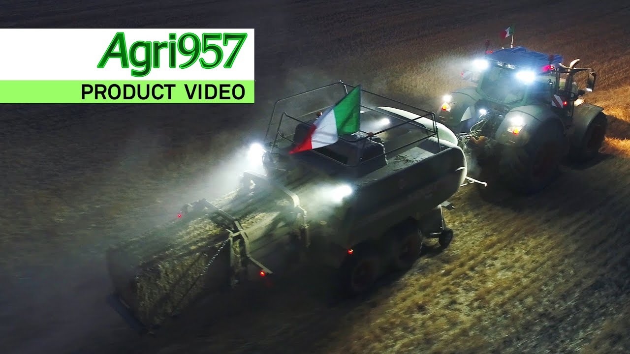EXTREME STRESS TEST BALING 24 HOURS in ITALY | FENDT 1290 N XD baler & 828 Vario | HARD CONDITIONS