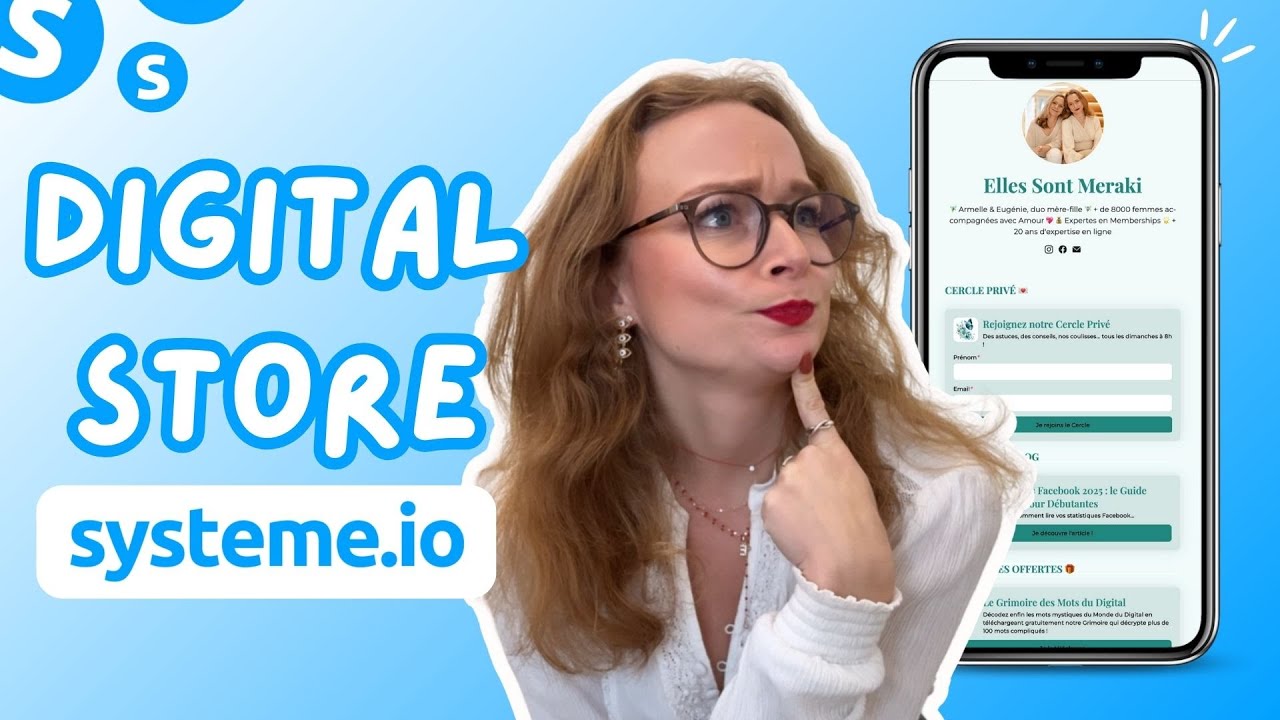 Create a DIGITAL STORE 📱 with SYSTEME.IO 🤩 [THE COMPLETE TUTORIAL]