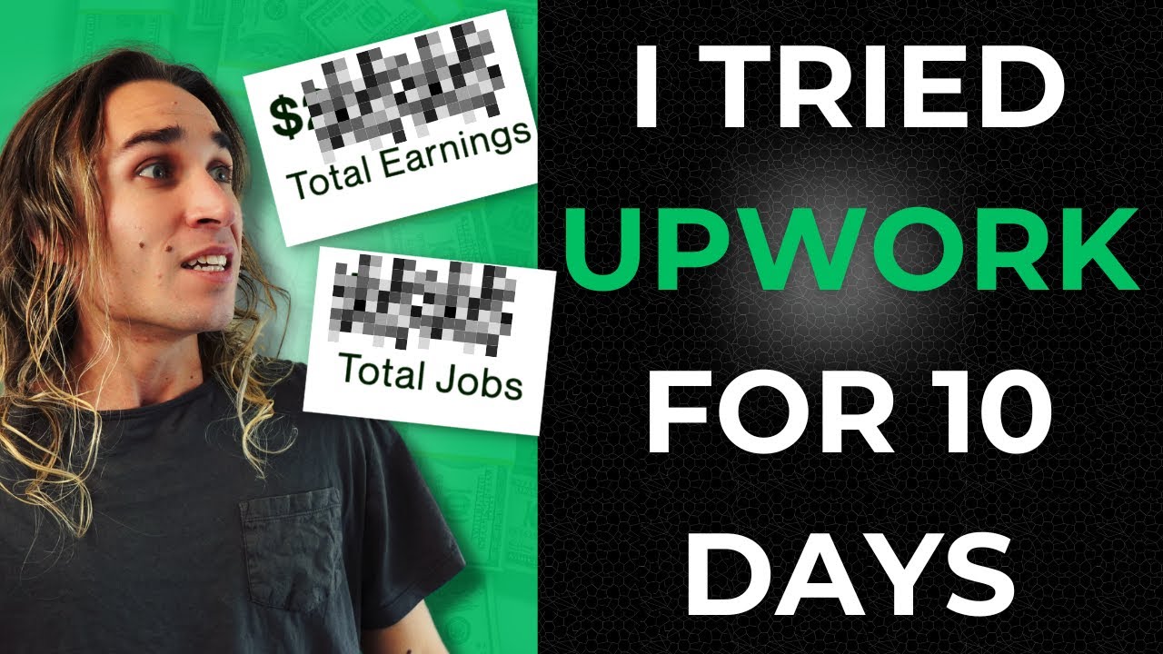 I tried freelance copywriting on Upwork for 10 days and made $________?
