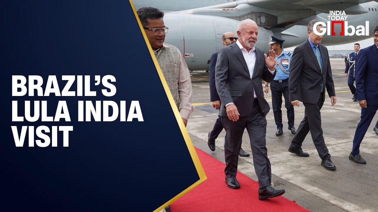LIVE: Brazil’s President Lula Arrives in India for State Visit