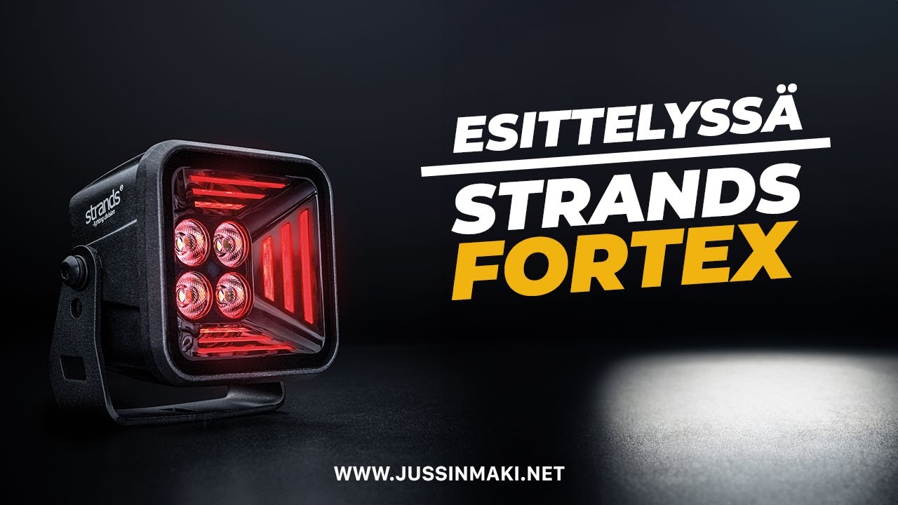 Esittelyss&auml; Strands Fortex led-ty&ouml;valo