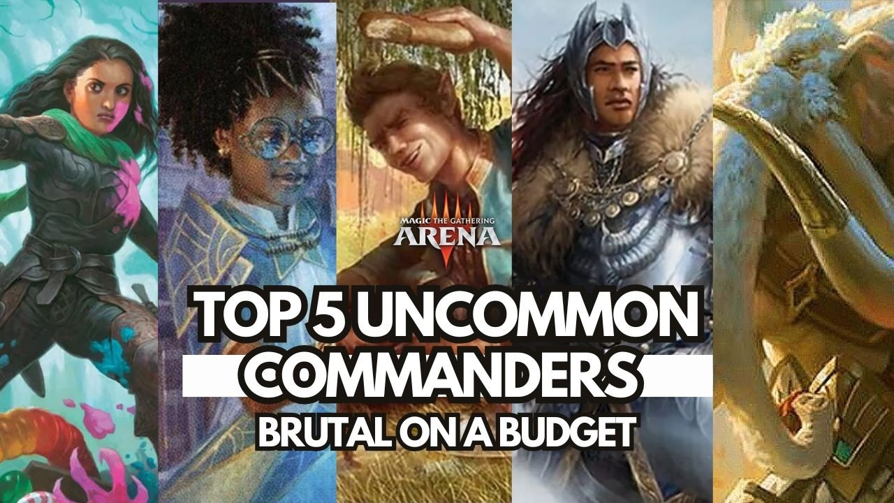 More Top 5 Uncommon Commanders for Brawl | Best of Brawl #7 | Magic The Gathering: Arena