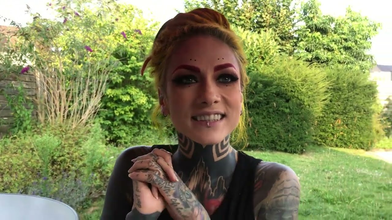 Exclusive interview with LENA SCISSORHANDS of INFECTED RAIN - Parkpop Oostkamp.