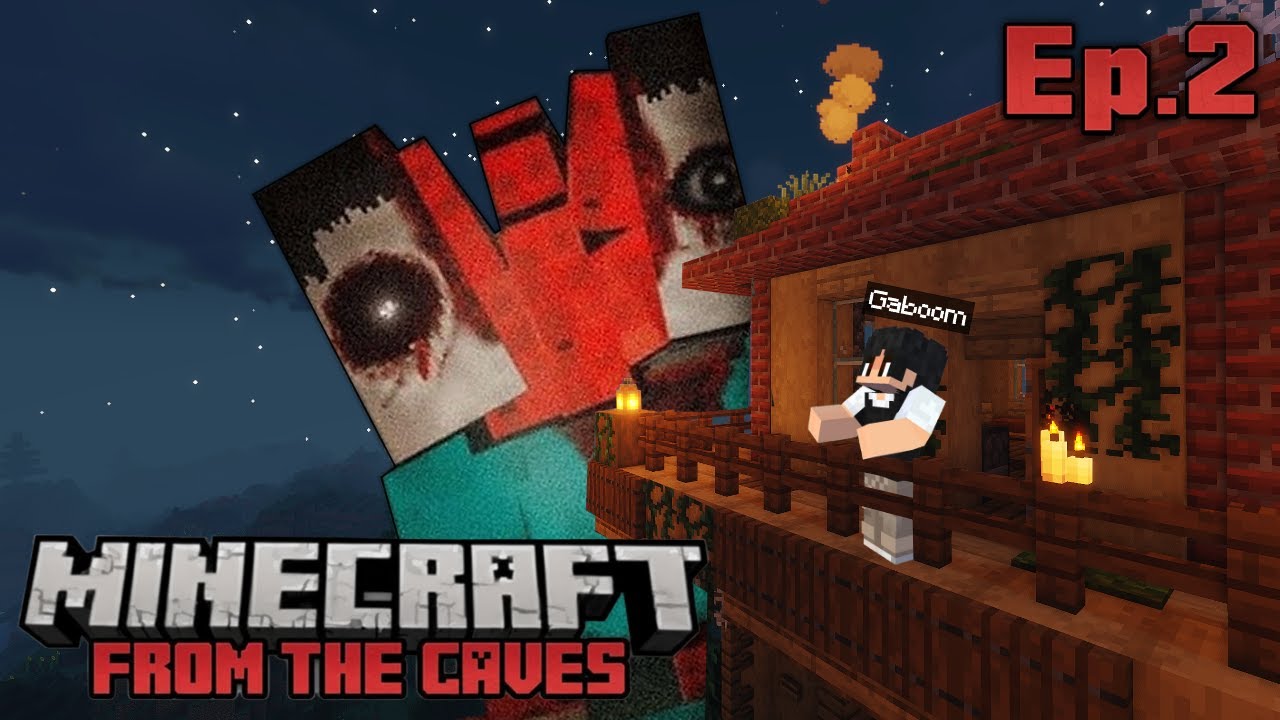 Cette NOUVELLE ENTIT&Eacute; me TRAQUE dans ma SURVIE HORREUR MINECRAFT (From The Caves) #2