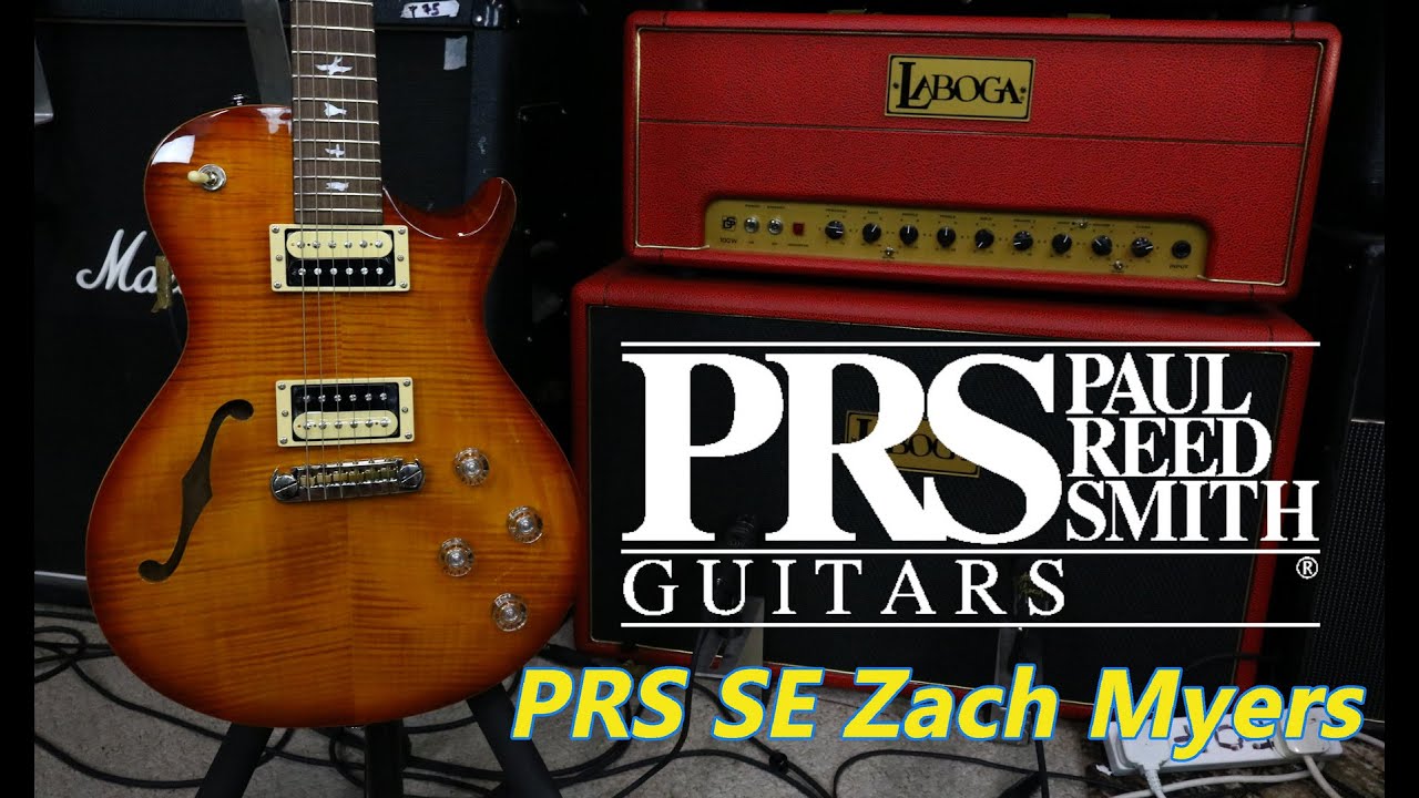 PRS SE Zach Myers  - alternatywa dla Gibsona Les Paul? - FILMIKI O GITARACH