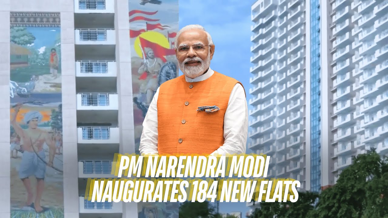 PM Narendra Modi to inaugurate 184 new flats