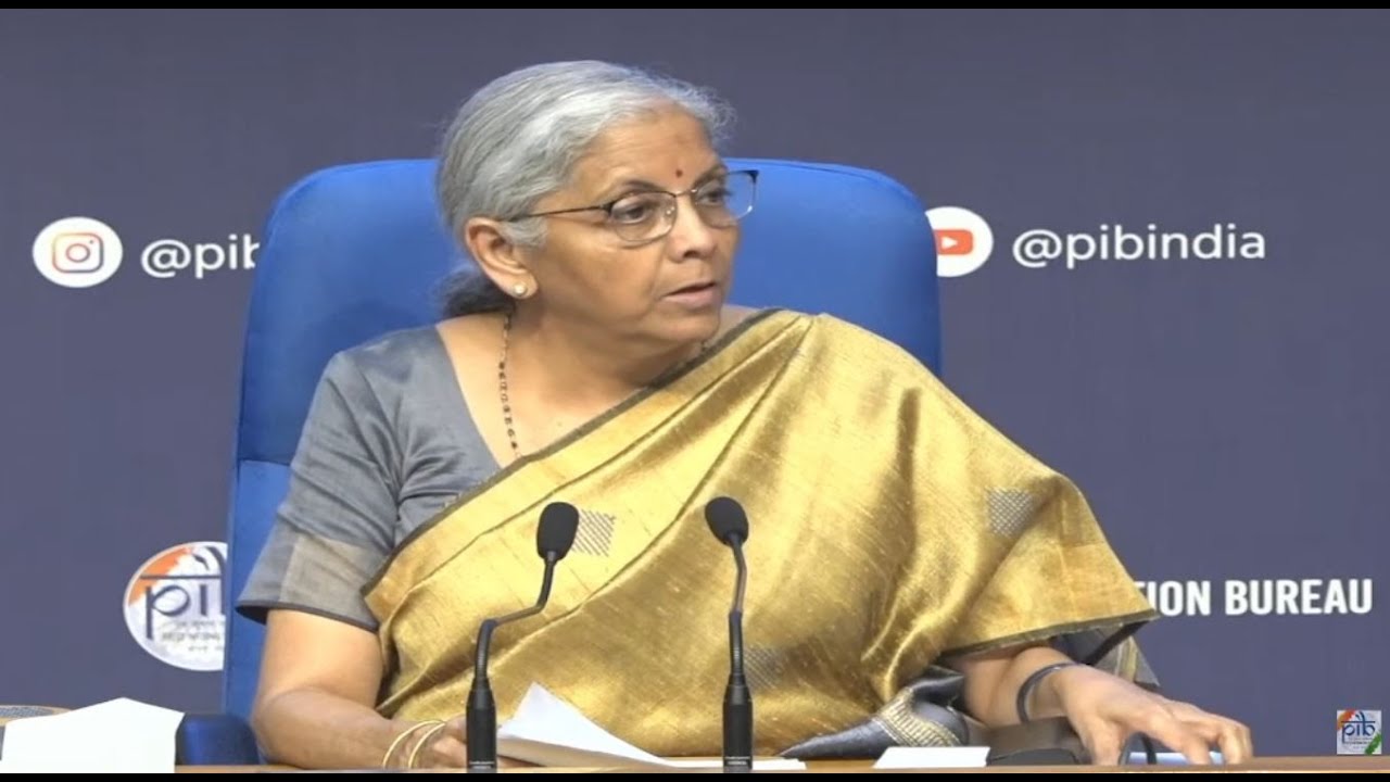 Smt Nirmala Sitharaman's address to the media post 54th GST Council Meeting in New Delhi