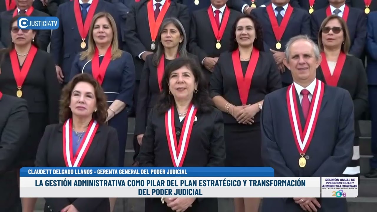 🔴#EnVivo | LA GESTIÓN ADMINISTRATIVA, PILAR DEL PLAN ESTRATÉGICO Y TRANFORMACIÓN DEL PODER JUDICIAL