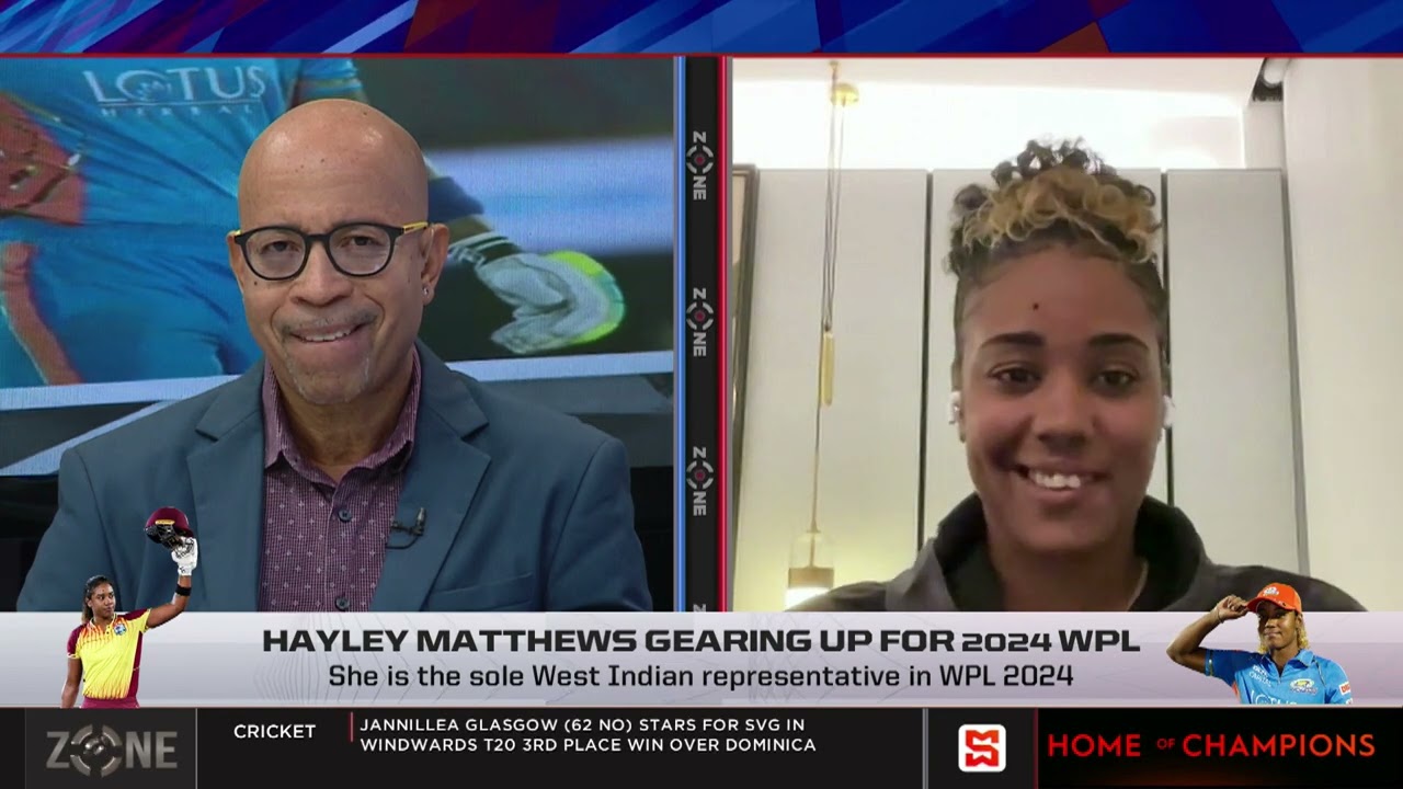 Hayley Matthews gearing up for 2024 WPL, She won inaugural title with Mumbai Indians, Zone react