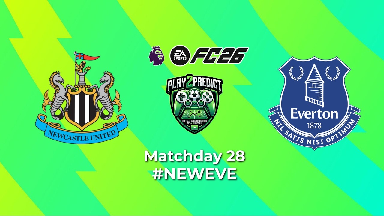 [PREMIER LEAGUE] NEWCASTLE UNITED vs EVERTON FC – ROUND 28