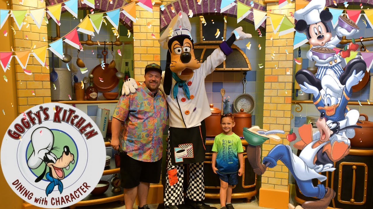 Goofy's Kitchen Dinner Disneyland | Disneyland Hotel