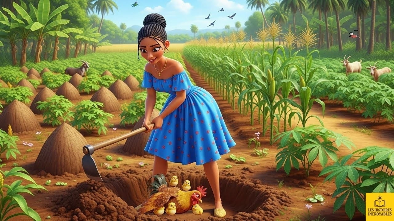 Elle a enterré une poule VIVANTE et ses poussins dans son champ... conte africain
