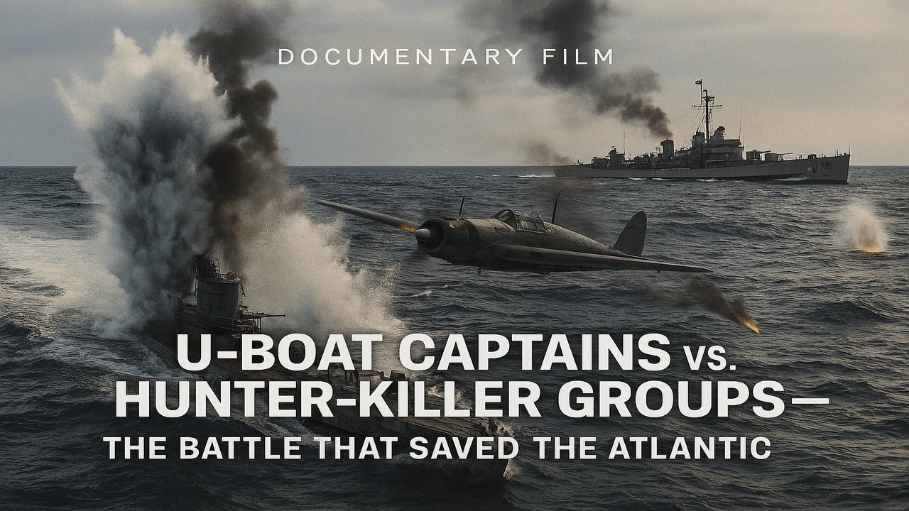 U-Boat Captains vs. Hunter-Killer Groups — The Battle That Saved the Atlantic