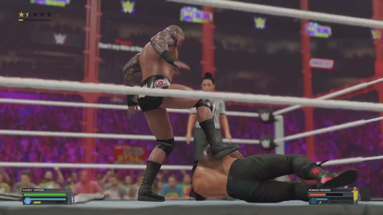Randy Orton v Roman Reigns Hell in a Cell WWE 2K23 PS5