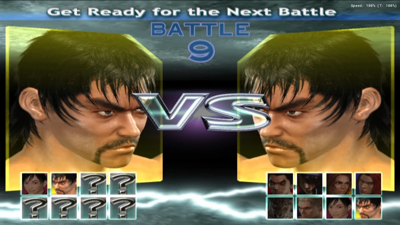 Режим битвы Tekken 4-Team №5