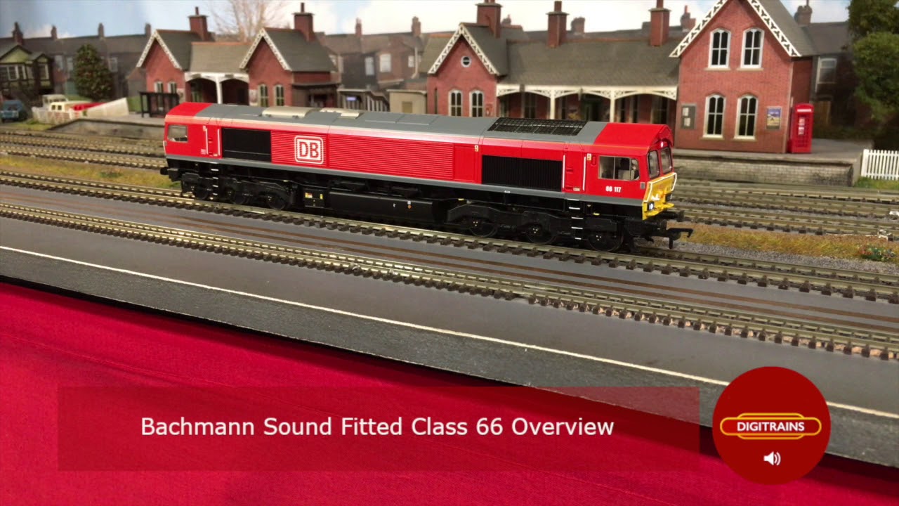 Bachmann Class 66 Factory Sound fitted Overview Digitrains Lincoln