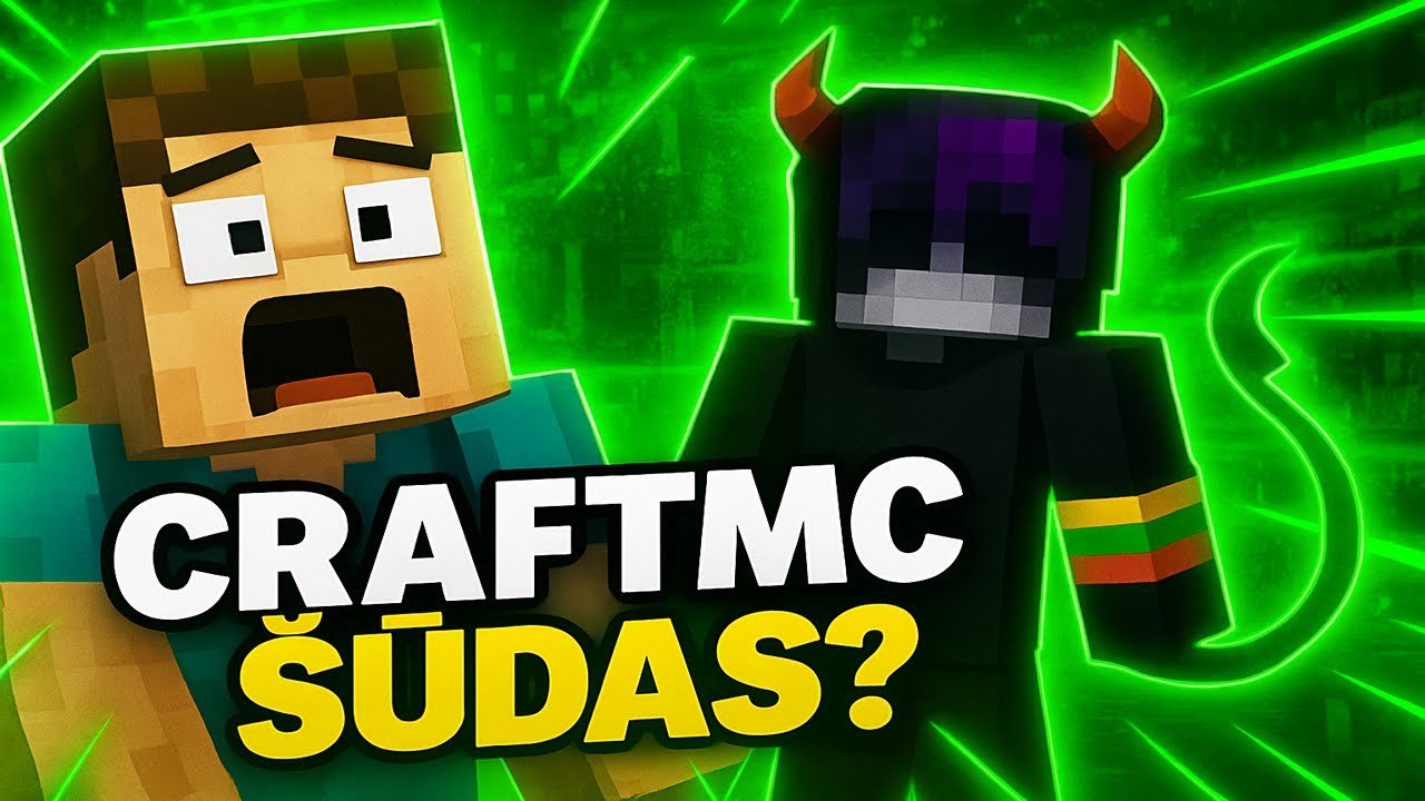 CRAFTMC.LT &Scaron;ŪDAS? | Vertinu Lietuvos Minecraft Serverius | #1