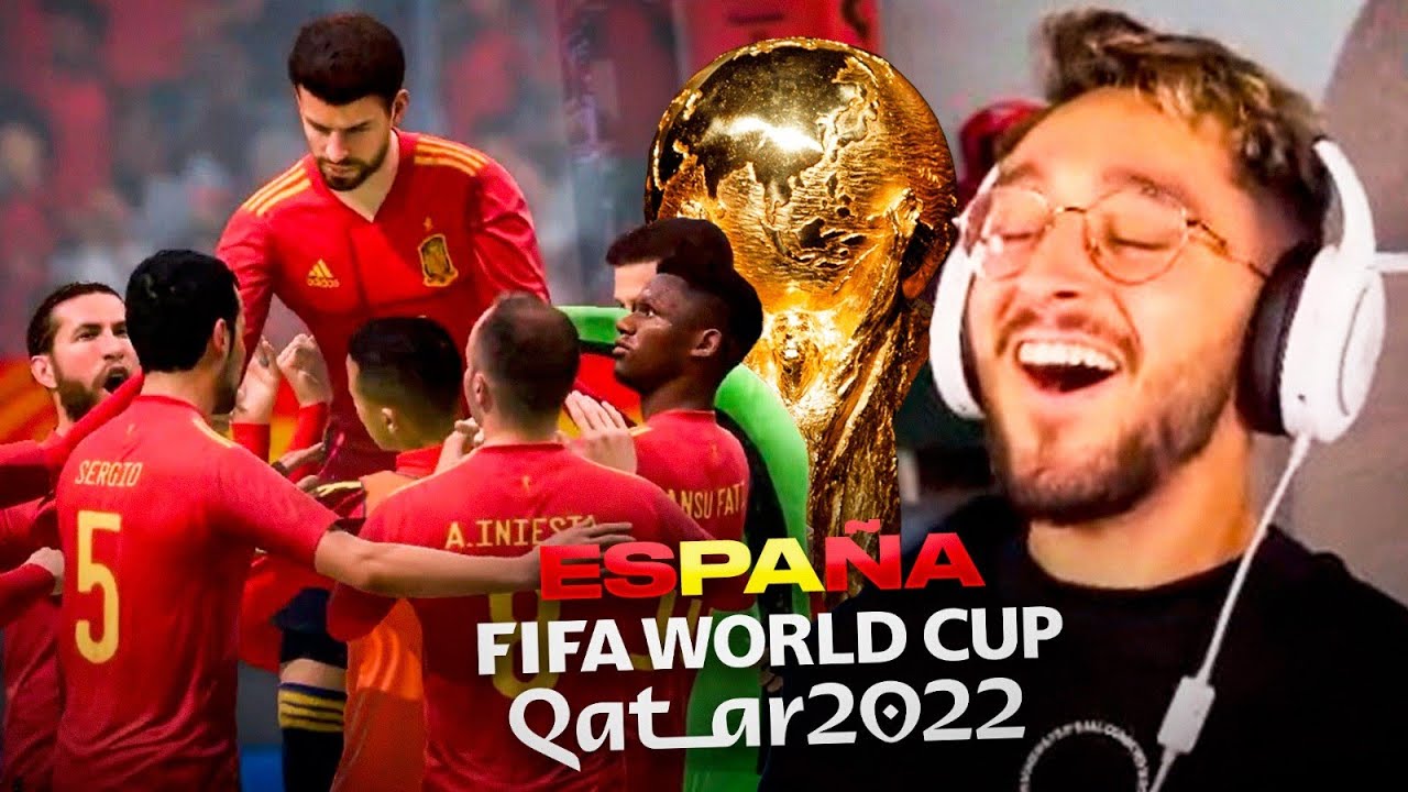 🔥JUGAMOS la FINAL del MUNDIAL de QATAR vs FRANCIA ⚽ con ESPAÑA