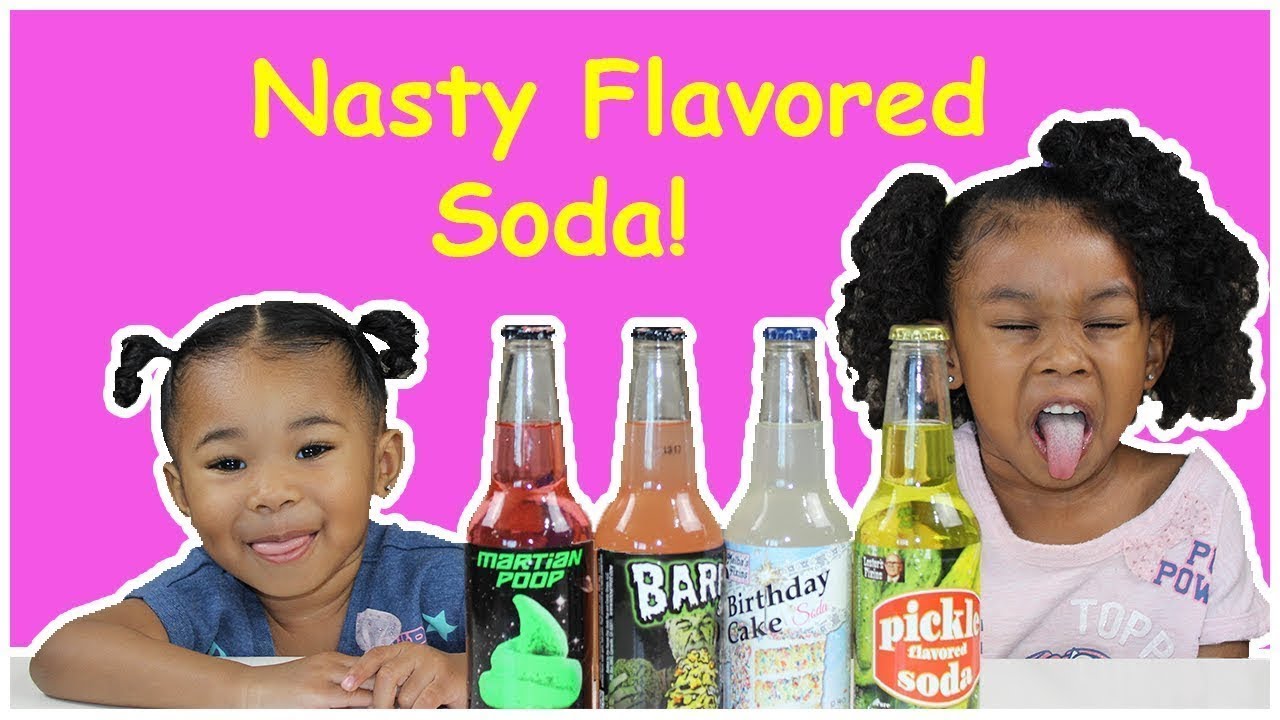 Weird Soda Pop Challenge