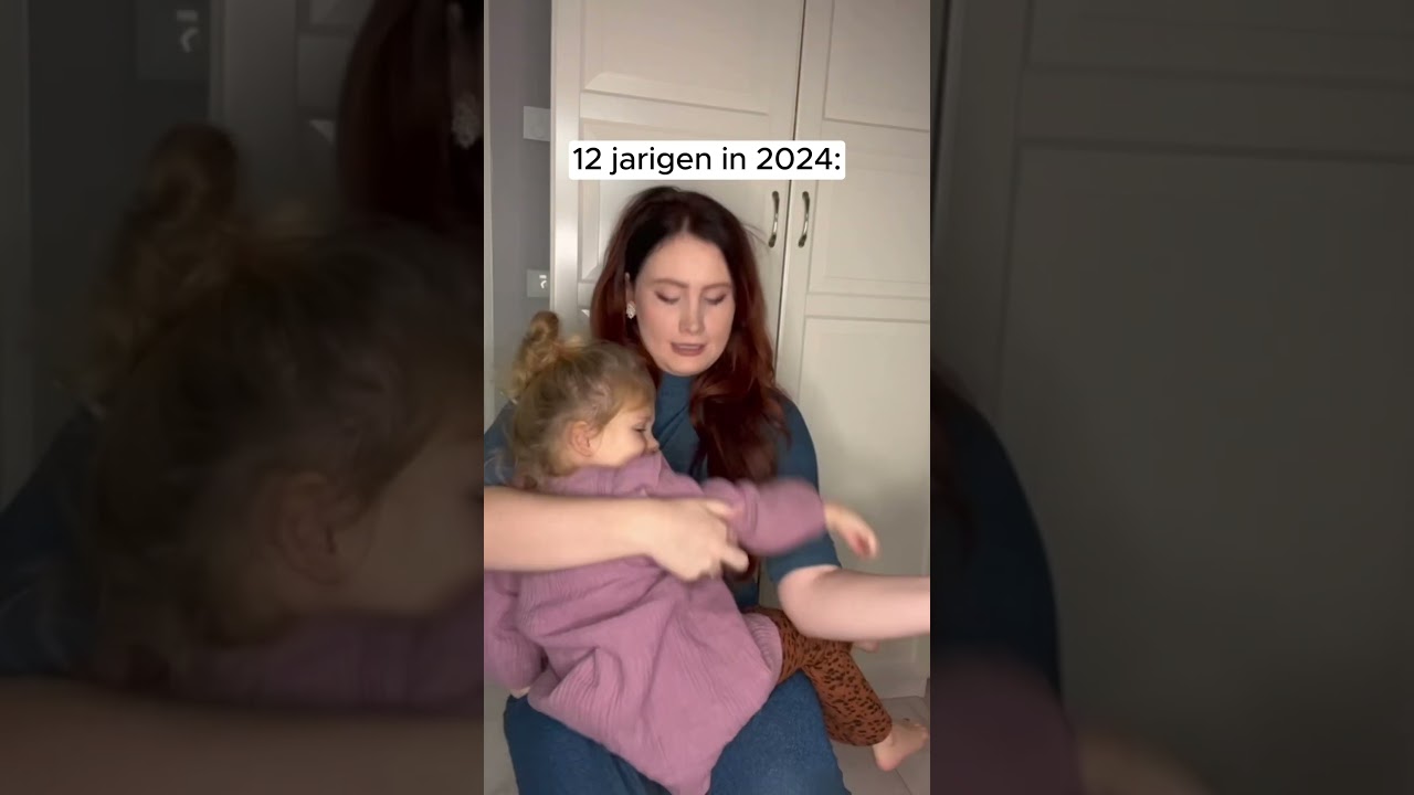 12 jarigen vroeger en nu 😂 Ben jij 1 of 2 👇🏻👀 || Esmee Joanna