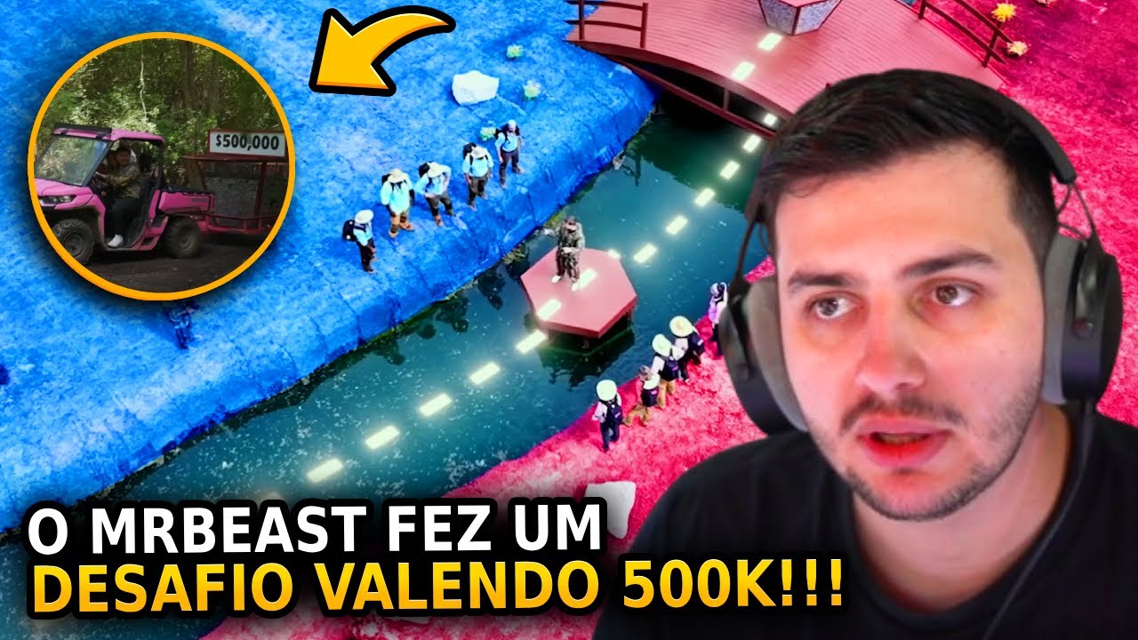 O MRBEAST FEZ UM DESAFIO DE SOBREVIÊNCIA DE 50 HOMENS VS 50 MULHERES