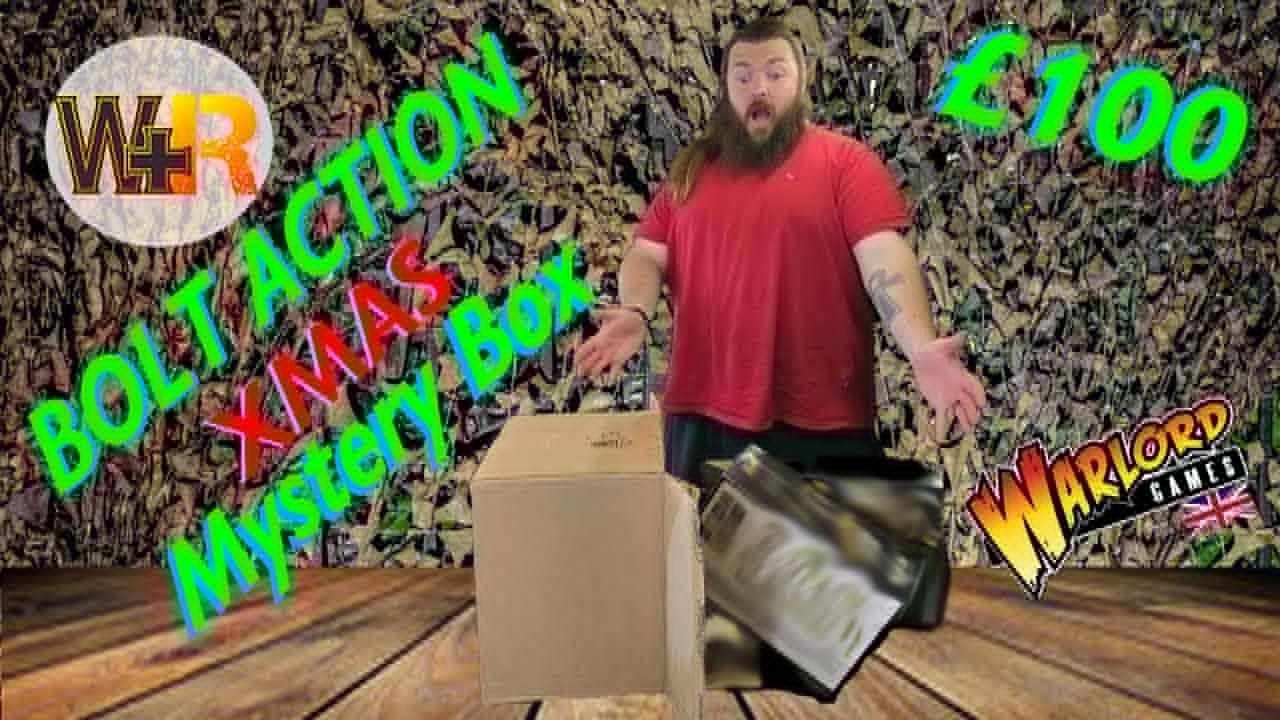 UNBOXING The Warlord Games Christmas Eve MYSTERY Box!