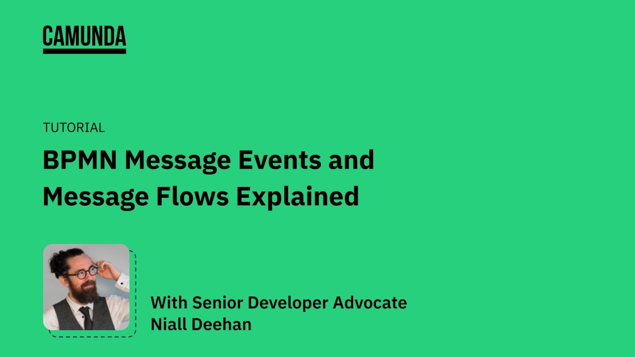 BPMN Message Events and Message Flows Explained