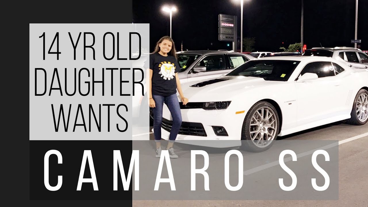 NEW CAMARO SS | BOUGHT DAUGHTER NEW CAR | SURPRISING DAUGHTER WITH NEW CAR | 2014 CAMARO SS
